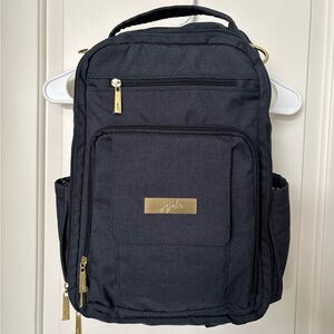 JuJuBe Indigo Backpack with Gold Hardware